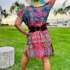 Mexican Embroidered Dress